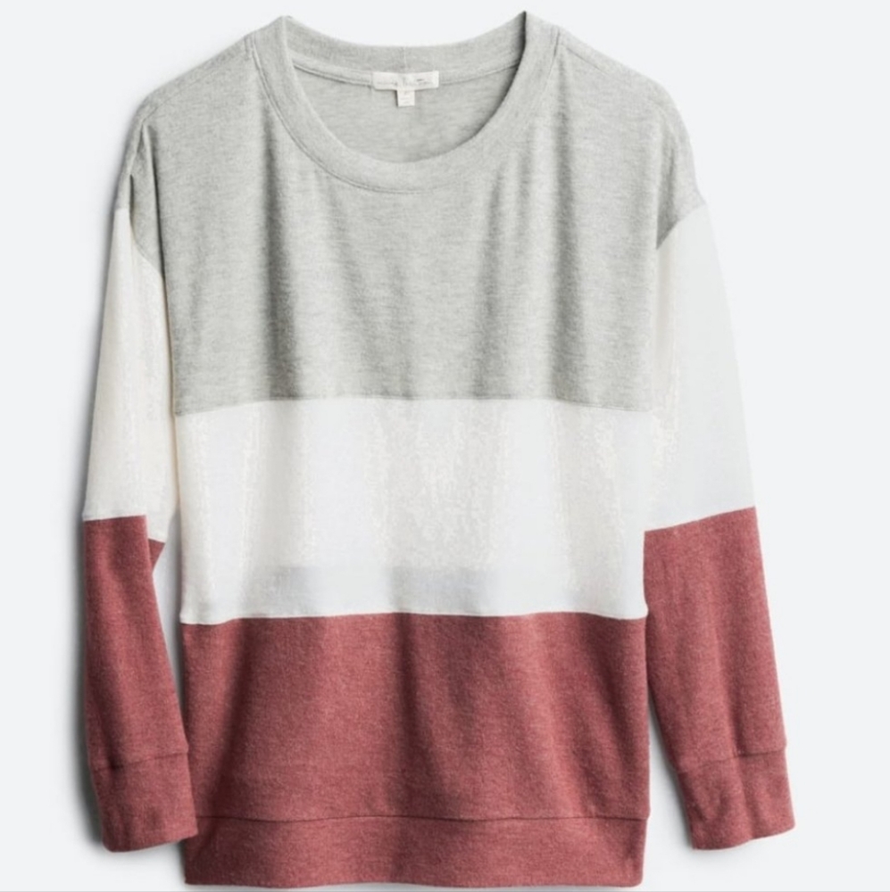 *3/$30 Sale* Nine Britton Dalia Brushed Knit Top - Picture 2 of 6